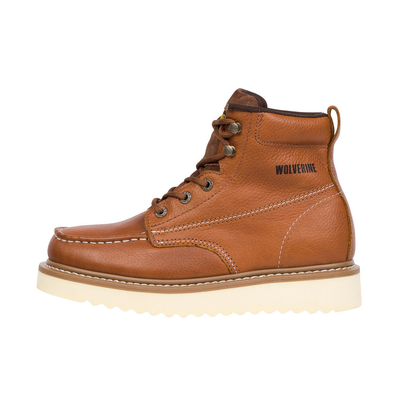 Load image into Gallery viewer, Moc Toe 6 Inch Soft Toe Left Profile