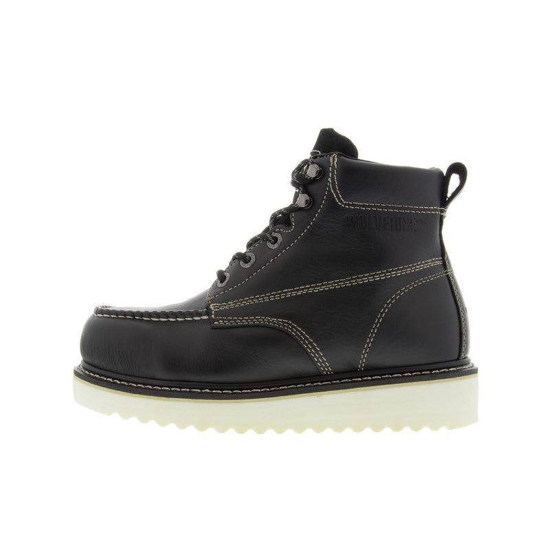 Load image into Gallery viewer, Wolverine Wedge Moc Steel Toe Left Profile