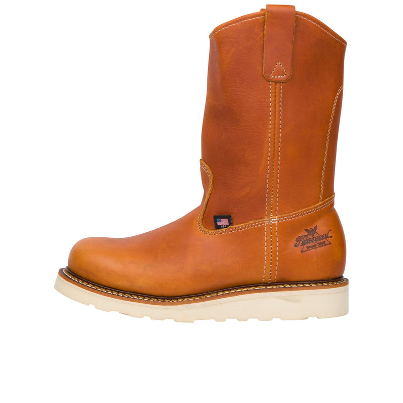 Load image into Gallery viewer, Thorogood Tan Wellington Wedge Left Profile