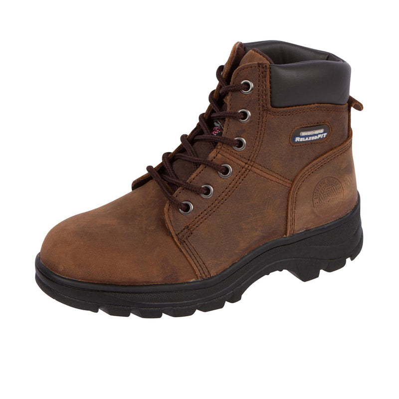 Load image into Gallery viewer, Skechers Workshire~Peril Steel Toe Left Angle View
