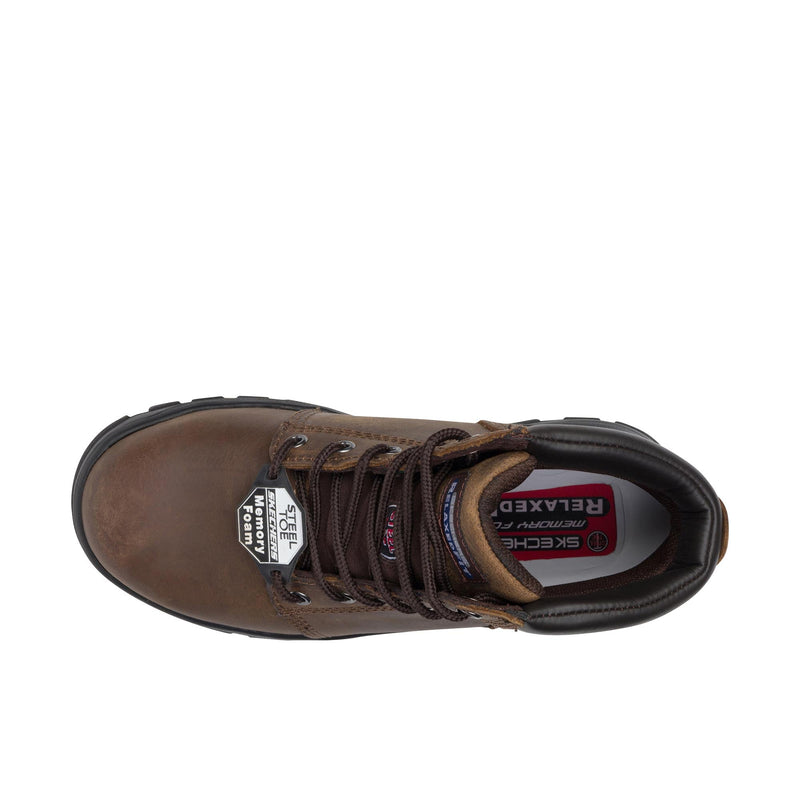 Load image into Gallery viewer, Skechers Workshire~Peril Steel Toe Top View