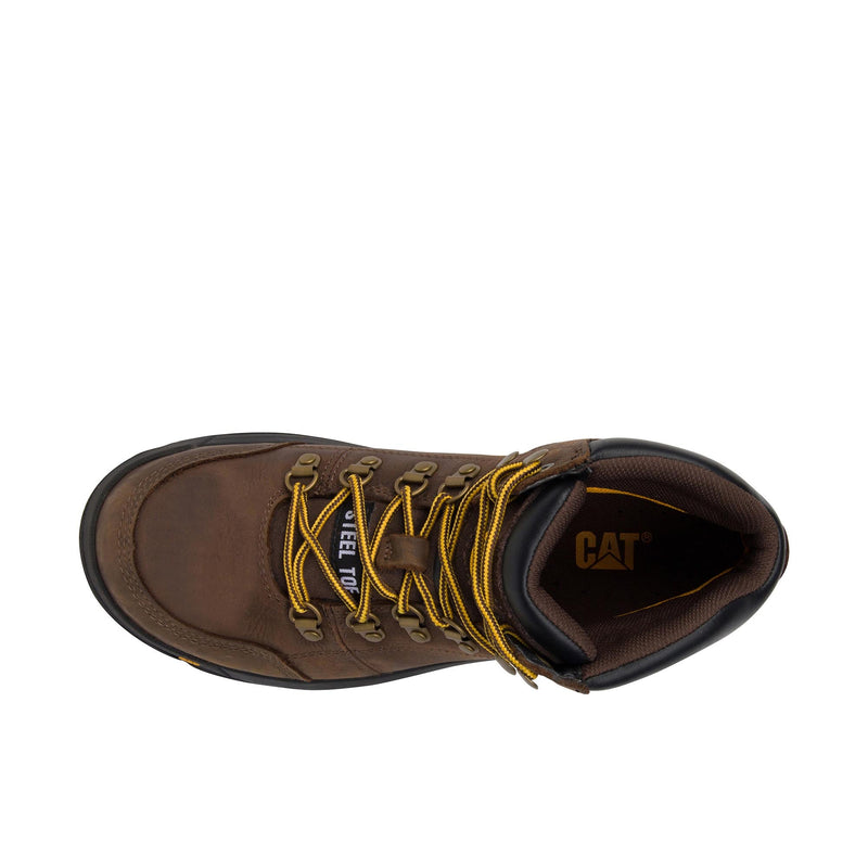 Load image into Gallery viewer, Caterpillar Outline Steel Toe Top View