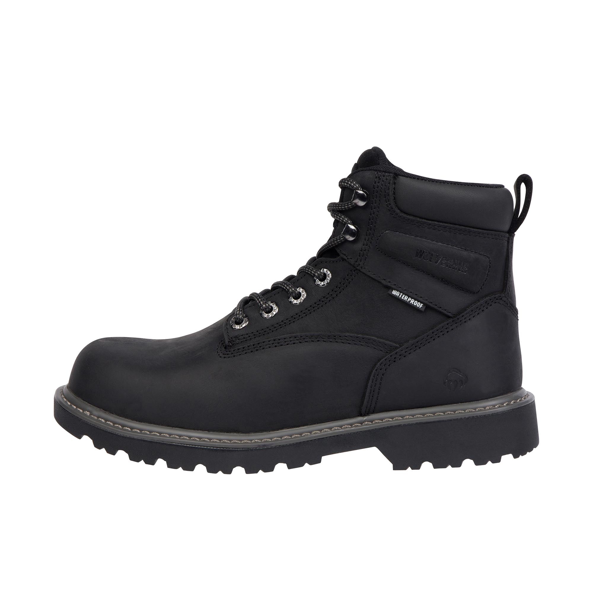 Wolverine Floorhand Steel Toe Black