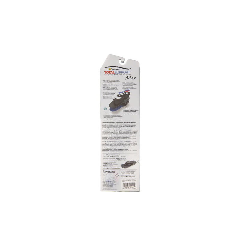 Load image into Gallery viewer, Spenco Total Support Max Insole Back Package View