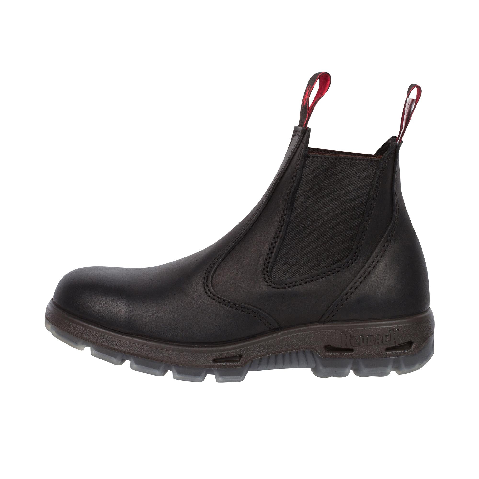 Redback Easy Escape Soft Toe Black – Shoeteria
