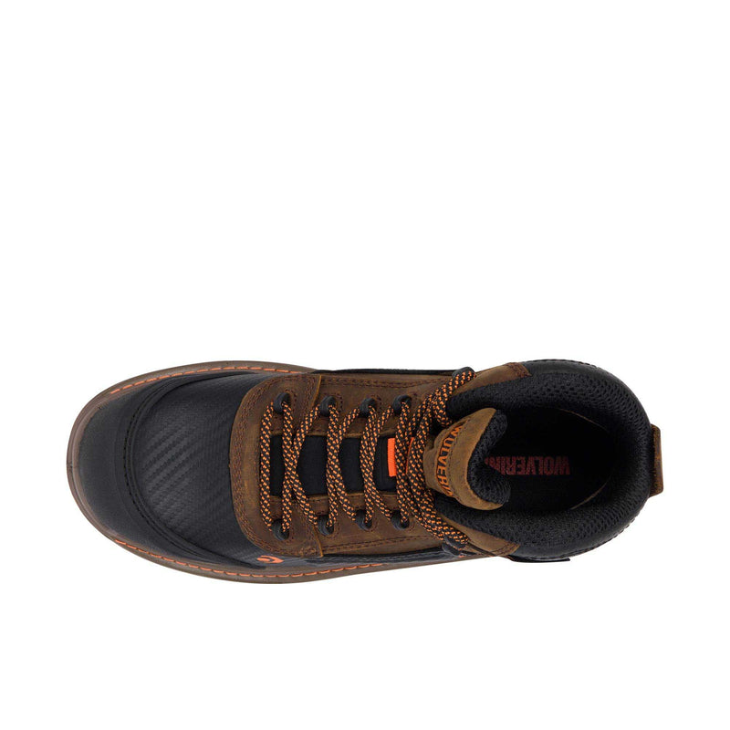 Load image into Gallery viewer, Wolverine Overpass Mid Composite Toe Top View