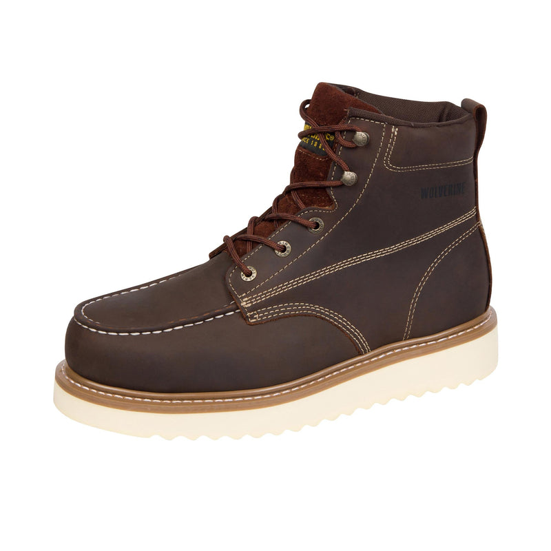 Load image into Gallery viewer, Wolverine Loader 6 Inch Steel Toe Left Angle View