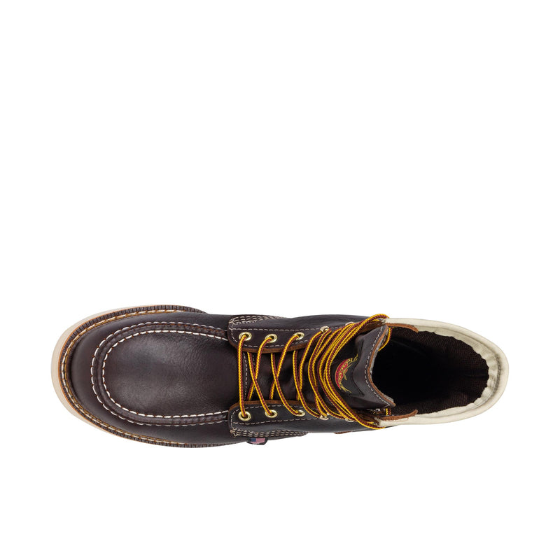 Load image into Gallery viewer, Thorogood 1957 Series 6 Inch Pitstop Moc Toe MAXWear Wedge Top View