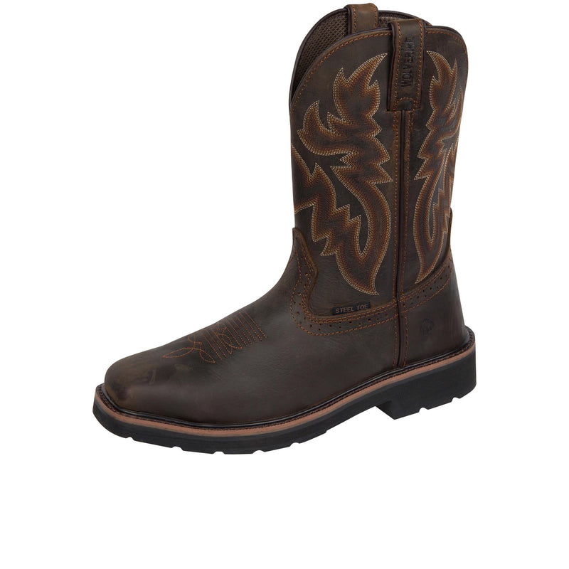 Load image into Gallery viewer, Wolverine Rancher Steel Toe Left Angle View