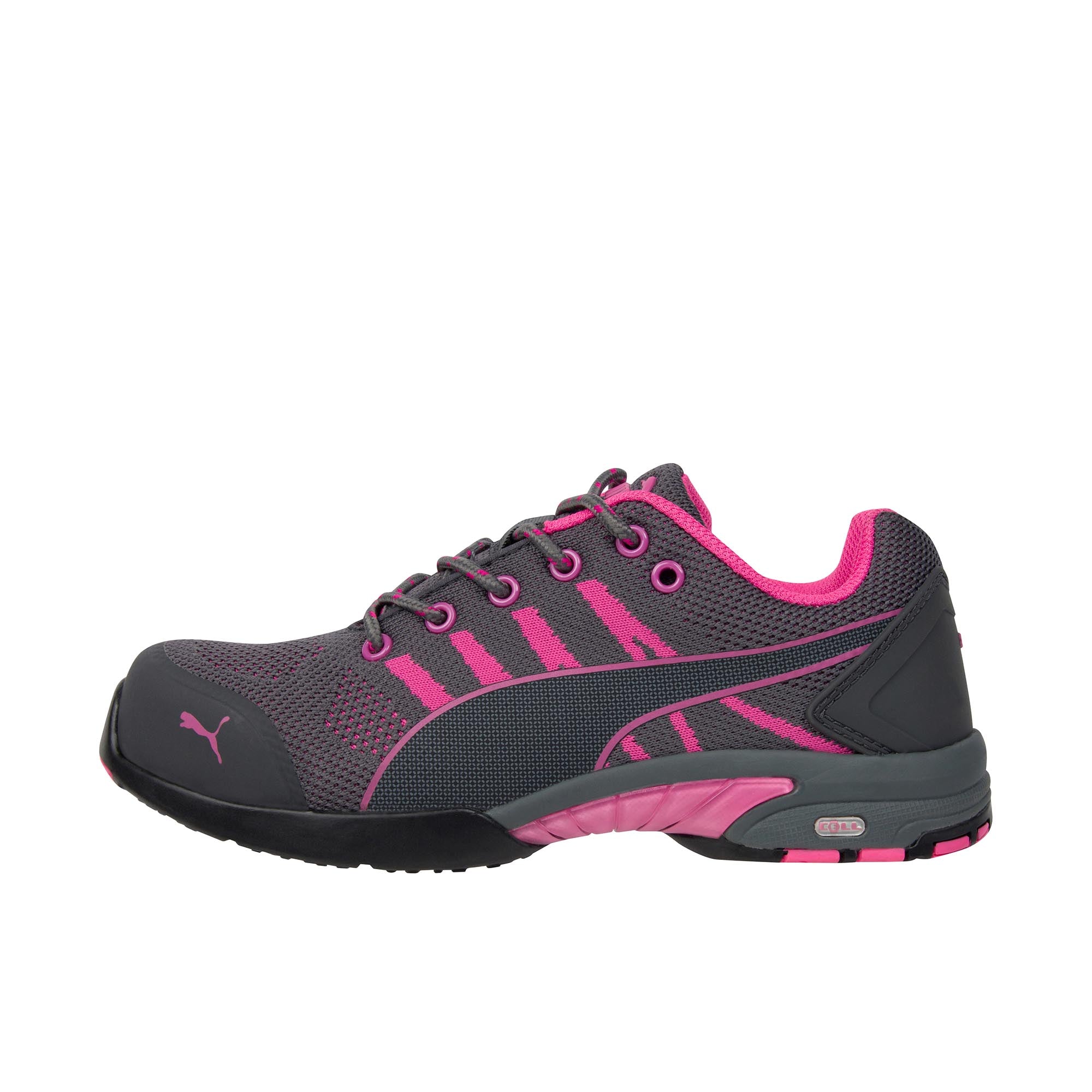 Pink Womens Safety Steel Toe Shoes Puma Safety Womens