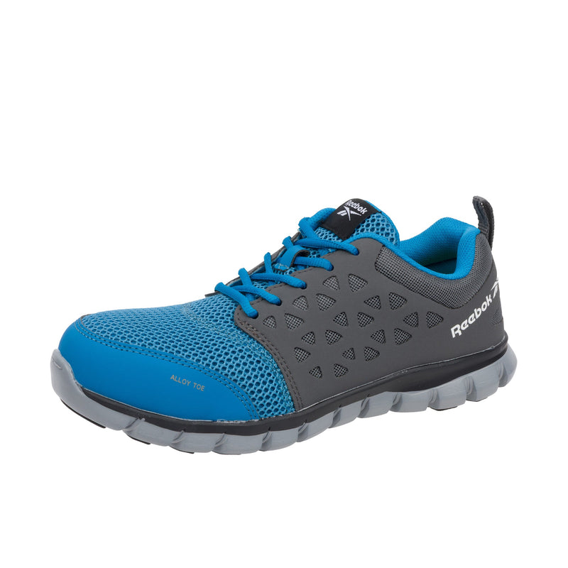 Load image into Gallery viewer, Reebok Work Sublite Cushion Work Alloy Toe Blue Grey