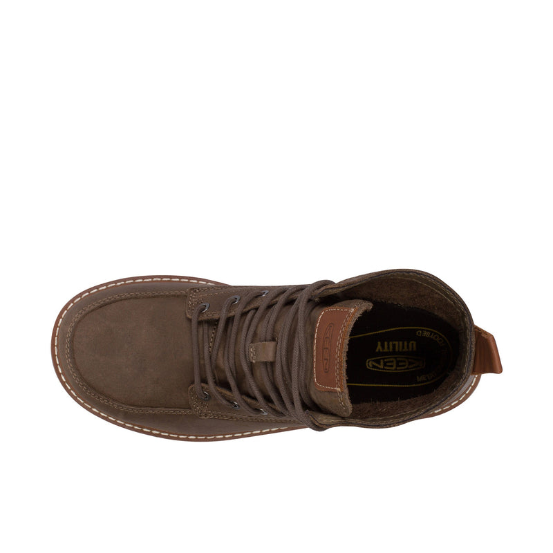 Load image into Gallery viewer, Keen Utility San Jose 6 Inch Alloy Toe Falcon Caramel Cafe