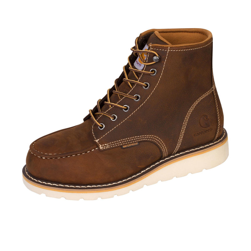 Load image into Gallery viewer, Carhartt 6 Inch Moc Steel Toe Left Angle View