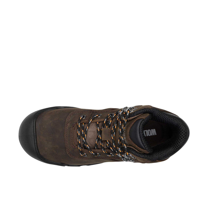 Load image into Gallery viewer, Wolverine Warrior 6 Inch Composite Toe Top View