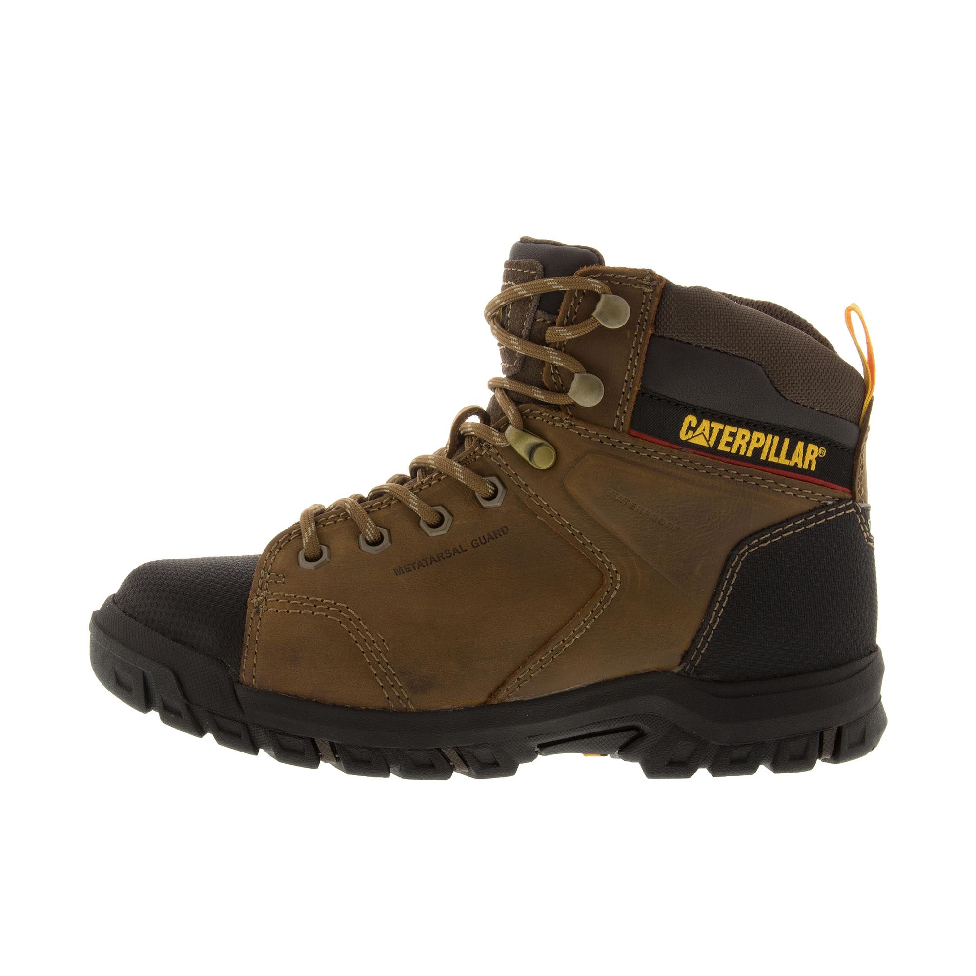 Caterpillar Womens Wellspring Steel Toe Real Brown – Shoeteria