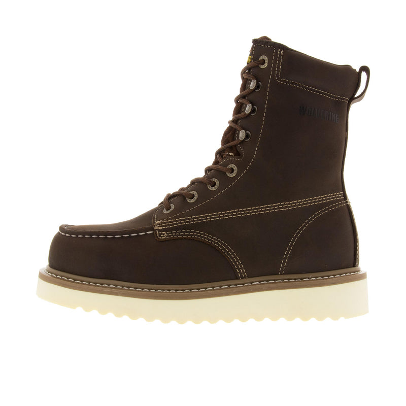 Load image into Gallery viewer, Wolverine Loader 8 Inch Steel Toe Left Profile