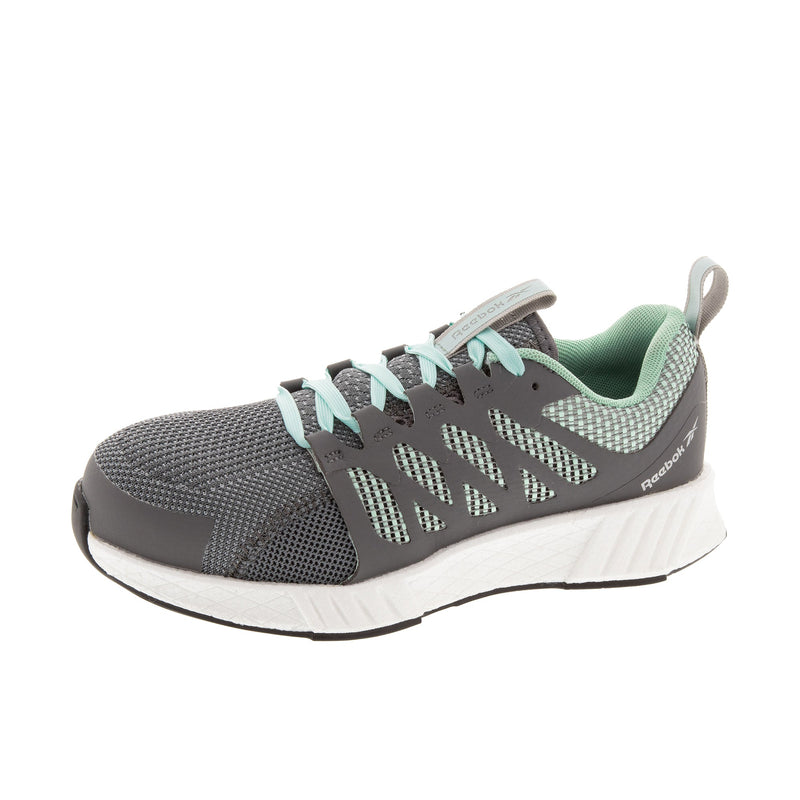 Load image into Gallery viewer, Reebok Work Womens Reebok Fusion Flexweave Work Composite Toe Grey Mint Green