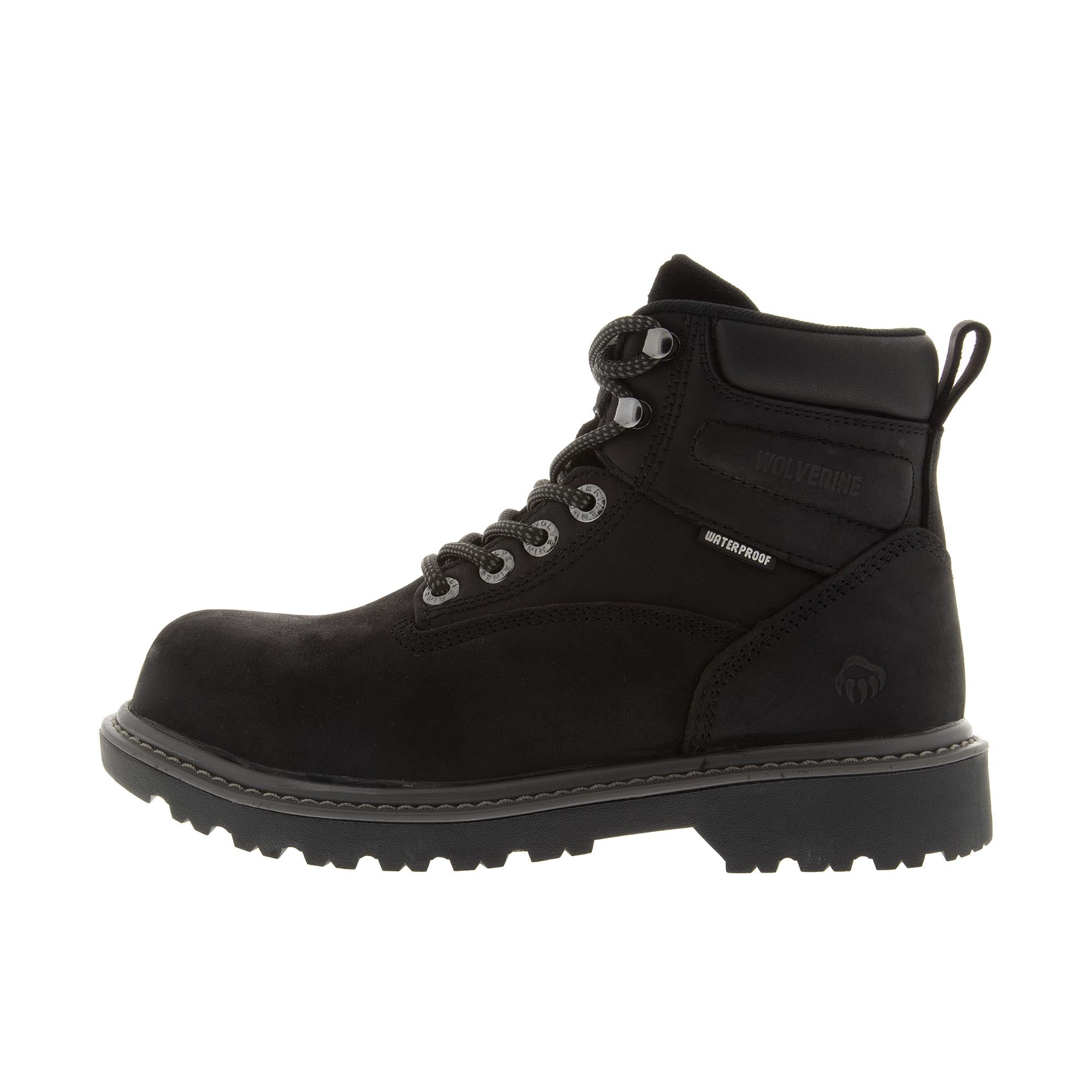 Wolverine Womens Floorhand Steel Toe Black