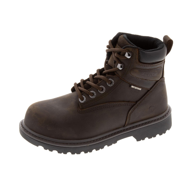 Load image into Gallery viewer, Wolverine Floorhand Steel Toe Left Angle View