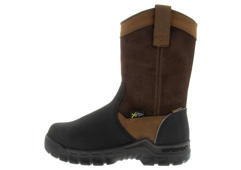 Load image into Gallery viewer, Carhartt 11 Rugged Flex Waterproof Internal Met Gaurd Boot Composite Toe Brown