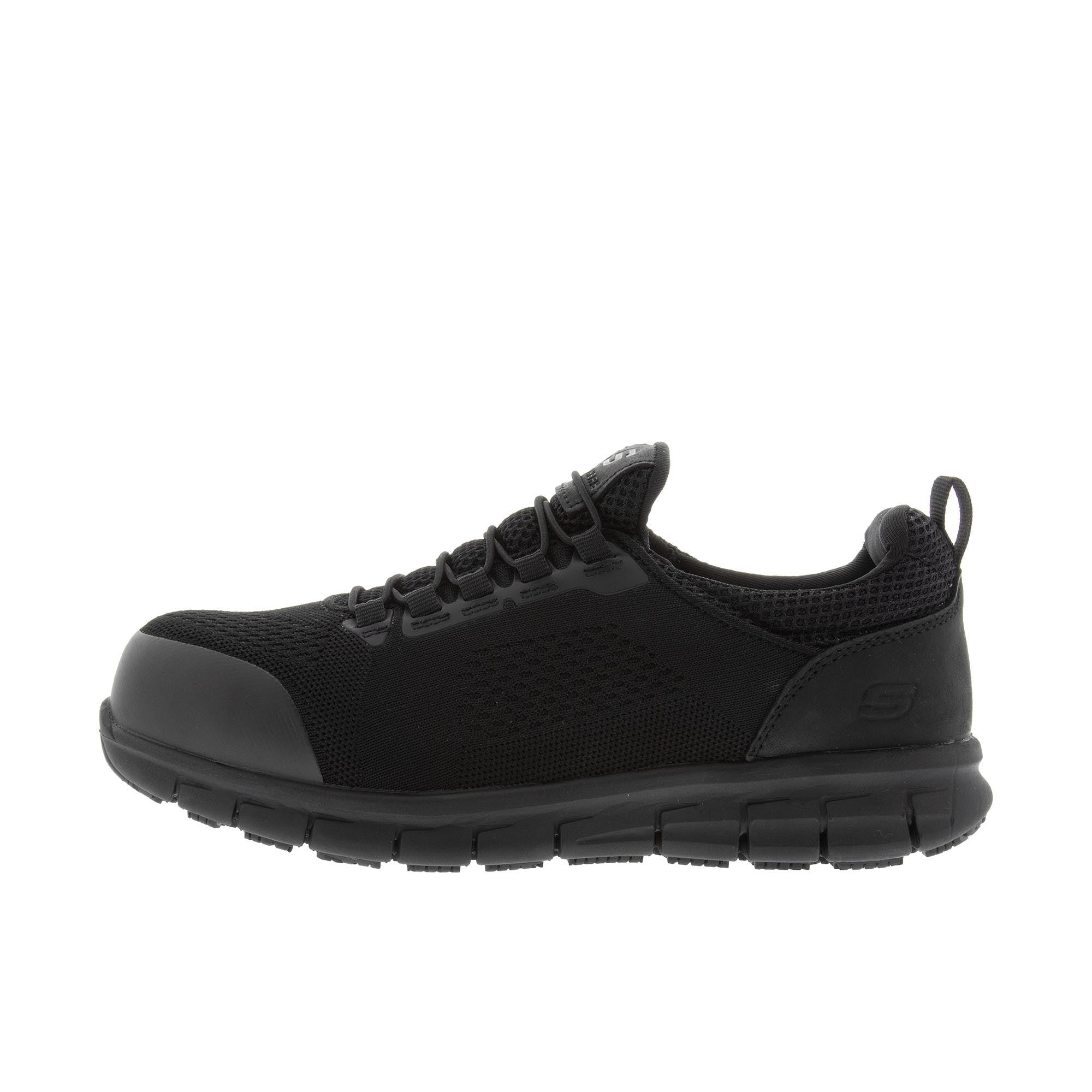 Skechers steel toe negro shop