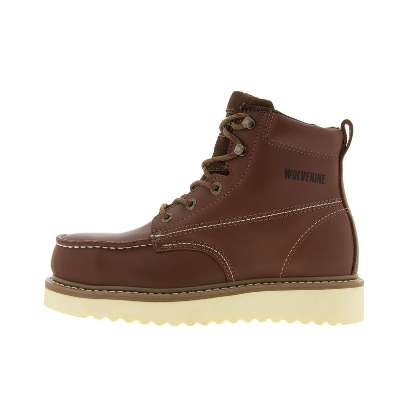 Load image into Gallery viewer, Wolverine 6 Inch Moc Soft Toe Left Profile