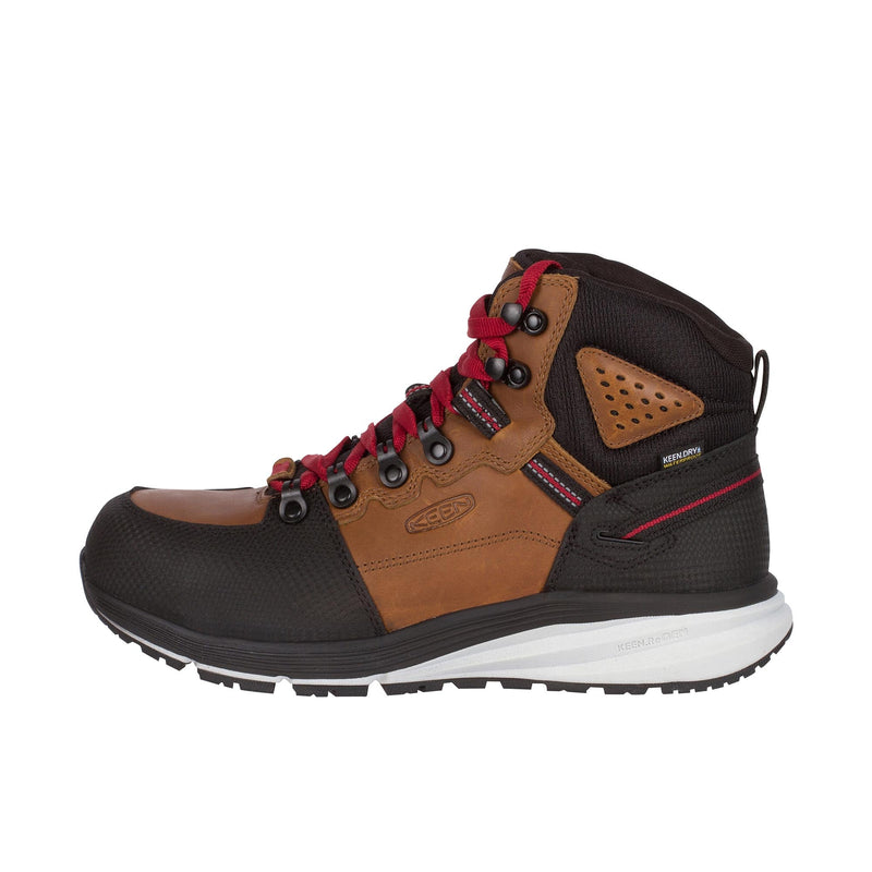 Load image into Gallery viewer, Keen Utility Red Hook Mid Carbon Fiber Toe Left Profile