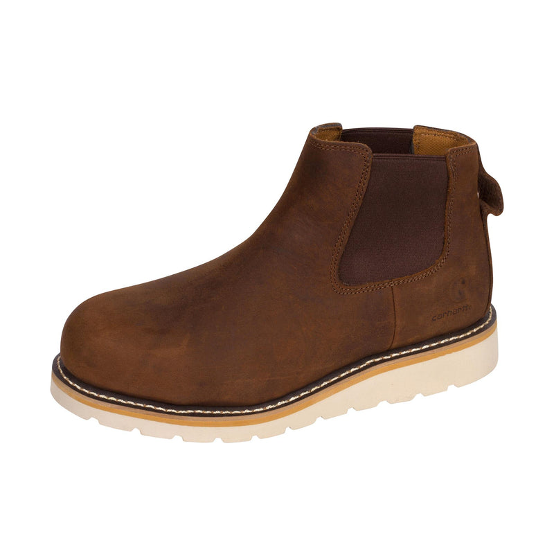 Load image into Gallery viewer, Carhartt 5 Inch Chelsea Steel Toe Left Angle View