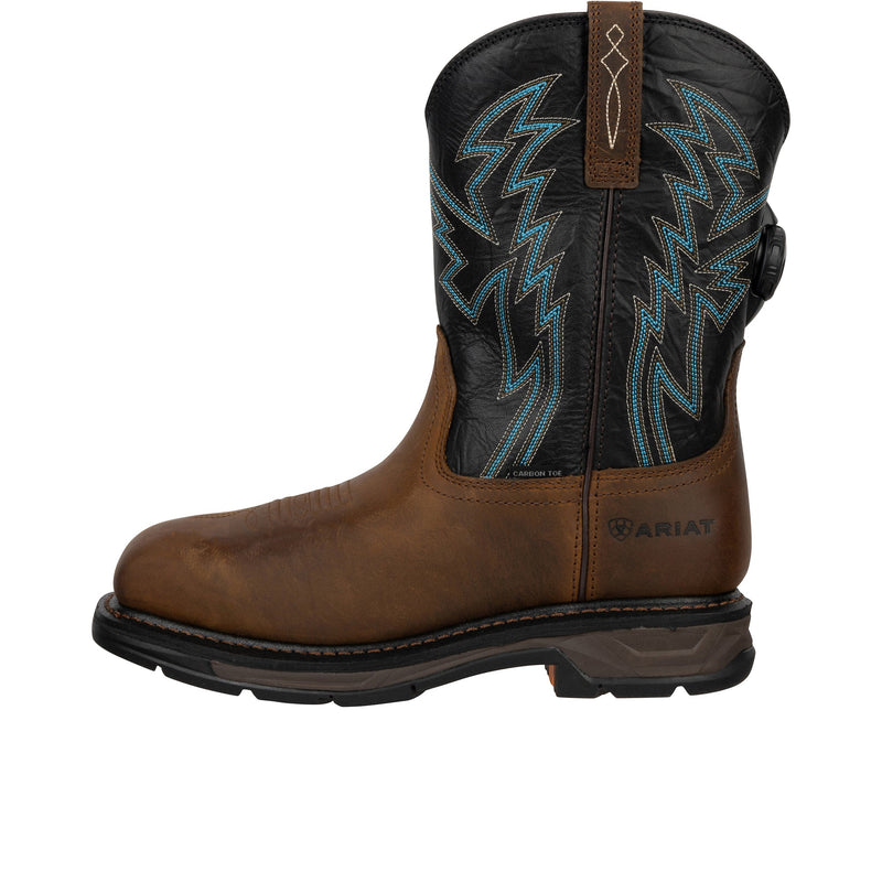 Load image into Gallery viewer, Ariat WorkHog XT BOA Carbon Fiber Toe Dark Earth Black