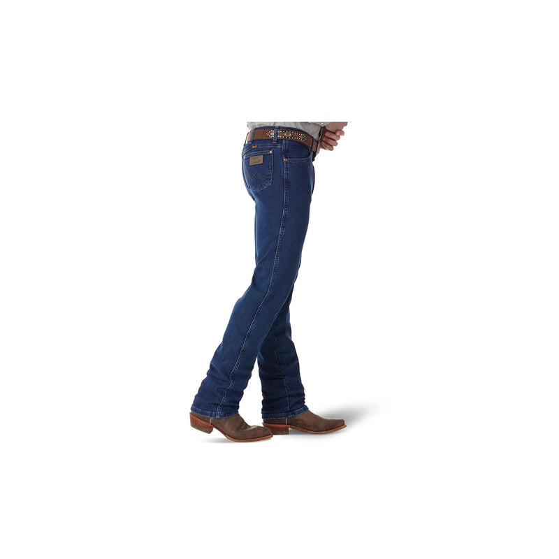 Load image into Gallery viewer, Wrangler Cowboy Cut Active Flex Slim Fit Jean Right Angle View