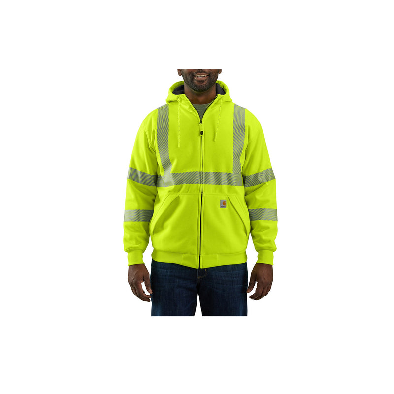 Load image into Gallery viewer, Carhartt High Visibility Long-Sleeve Class 3 T-Shirt Brite Lime