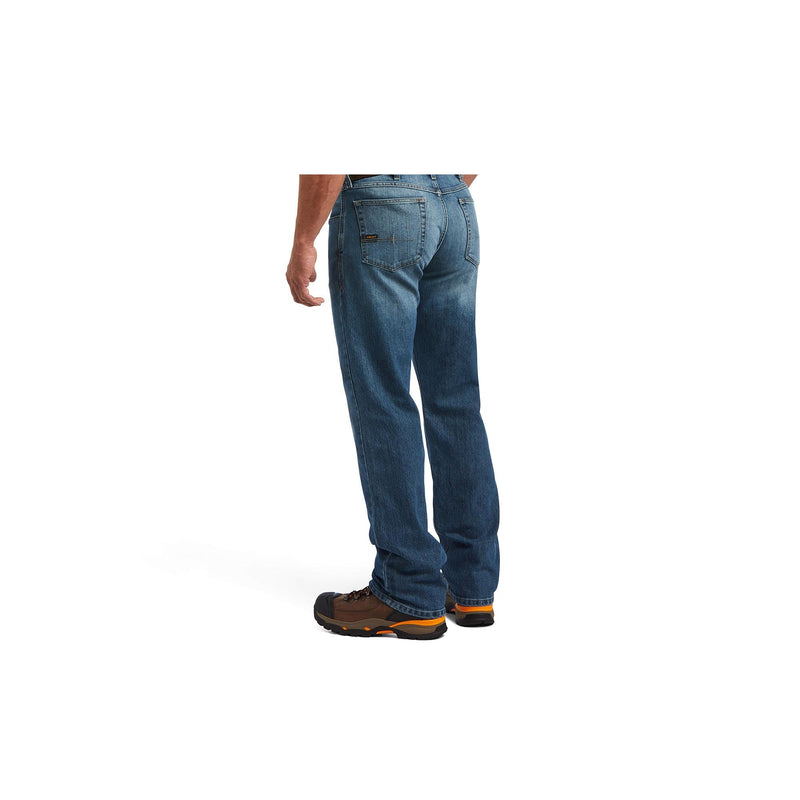 Load image into Gallery viewer, Ariat M5 Straight DuraStretch Basic Stackable Straight Back View