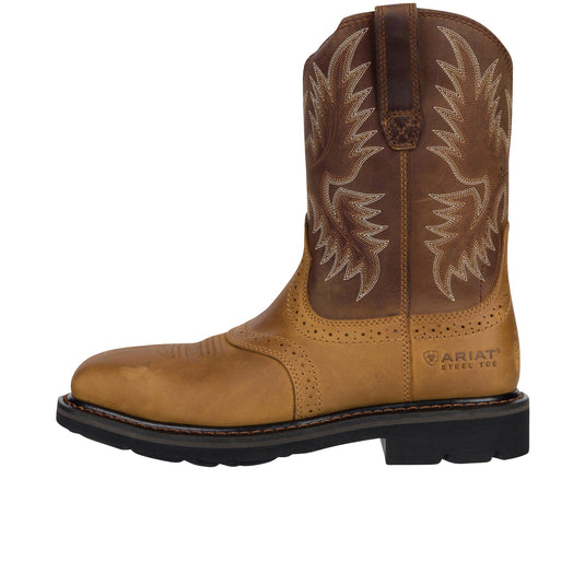 Ariat Sierra Wide Square Toe Steel Toe Left Profile
