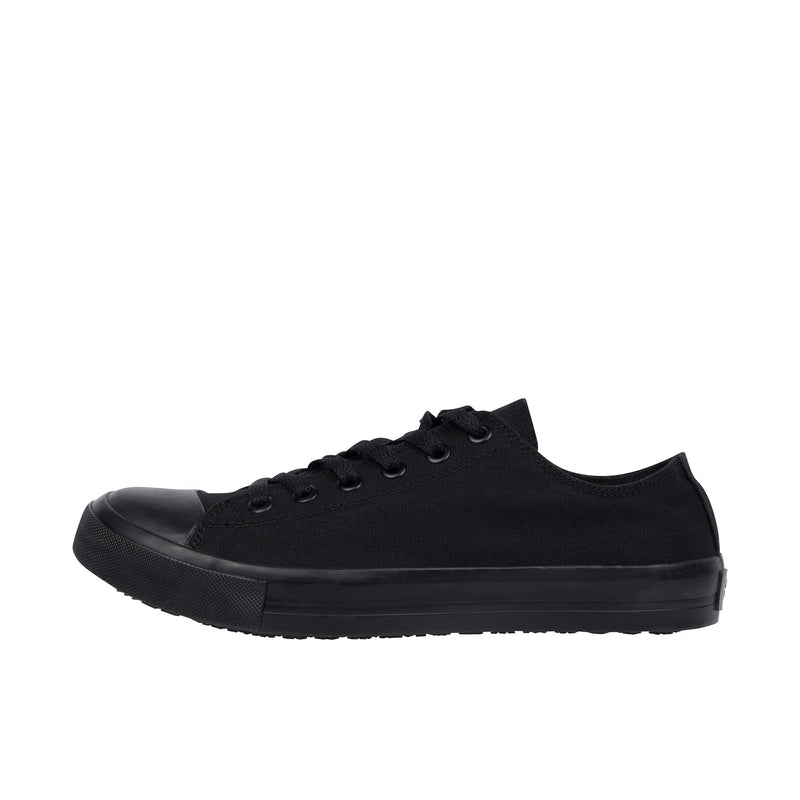 Load image into Gallery viewer, Shoes For Crews Delray Canvas Soft Toe Left Profile