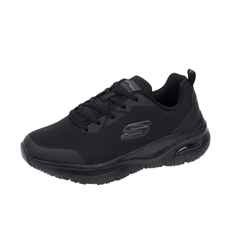 Load image into Gallery viewer, Skechers Arch Fit Soft Toe Left Angle View