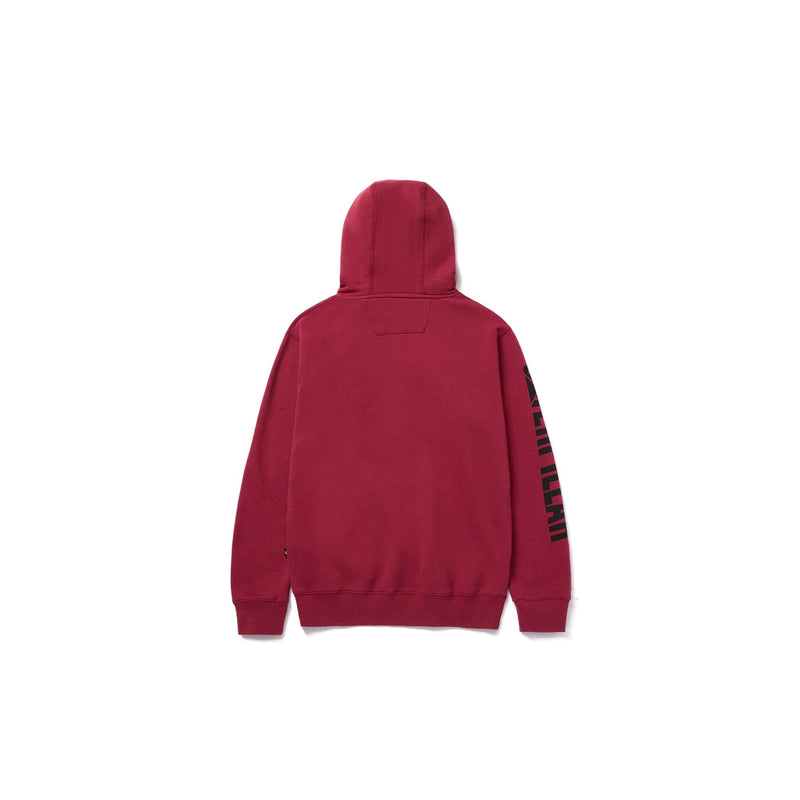 Load image into Gallery viewer, Caterpillar TM Banner Hooded Sweatshirt Back View