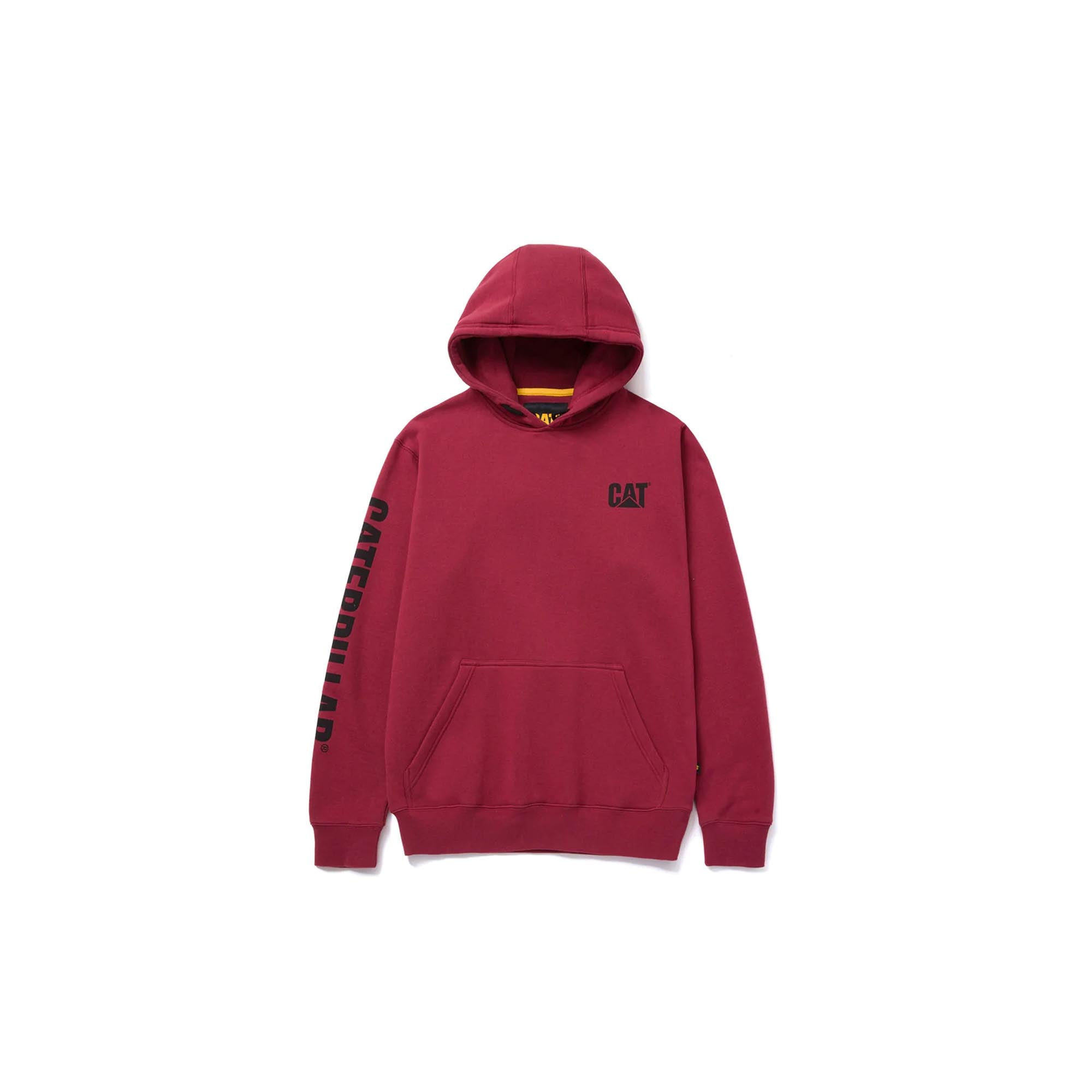 Caterpillar TM Banner Hooded Sweatshirt Brick - Main Image