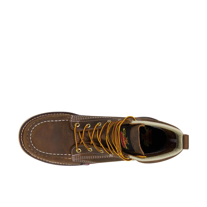 Load image into Gallery viewer, Thorogood American Heritage 6 Inch Trail Moc Toe Top View