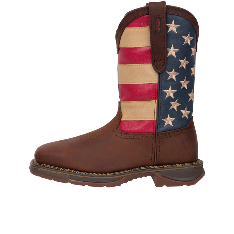 Load image into Gallery viewer, Durango Rebel Work Steel Toe Left Profile