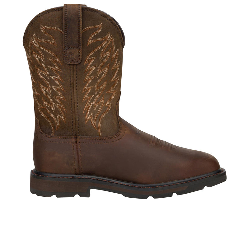 Load image into Gallery viewer, Ariat Groundbreaker Wide Square Toe Steel Toe Inner Profile