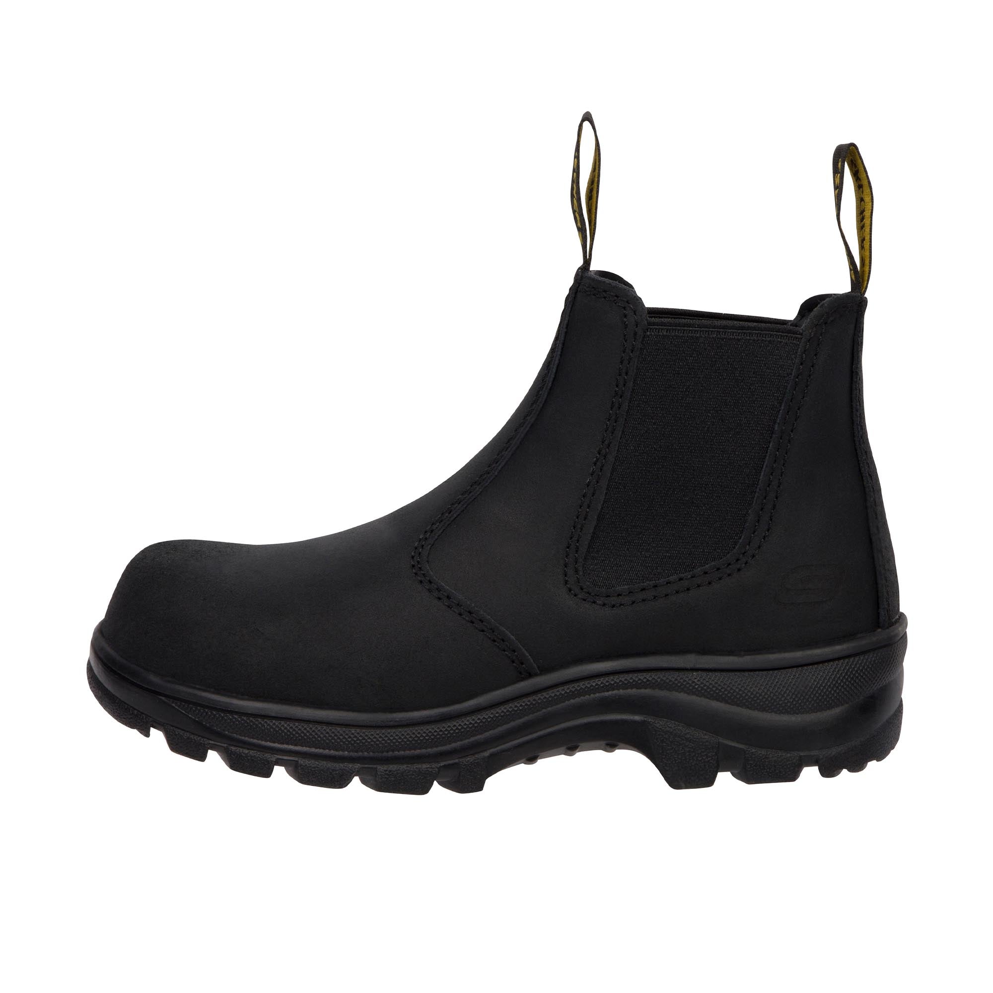 Skechers pull on work boots on sale