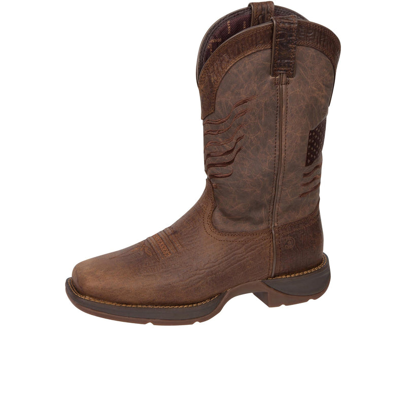 Load image into Gallery viewer, Durango Rebel Western Boot Soft Toe Left Angle View