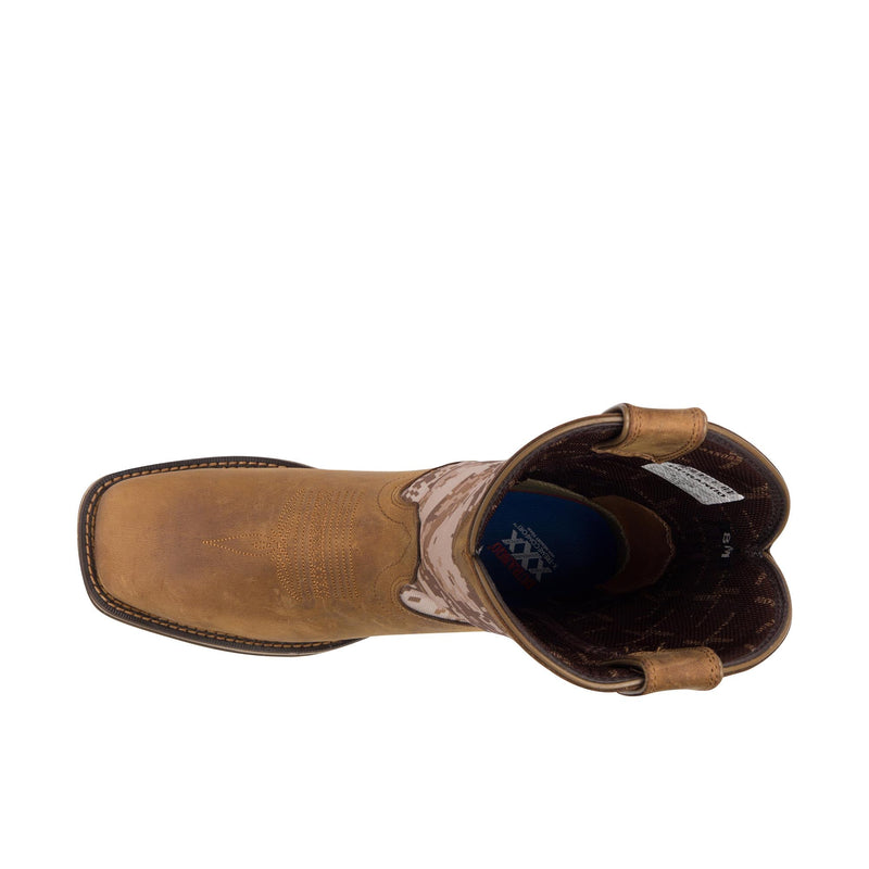 Load image into Gallery viewer, Durango Rebel Western Boot Soft Toe Top View