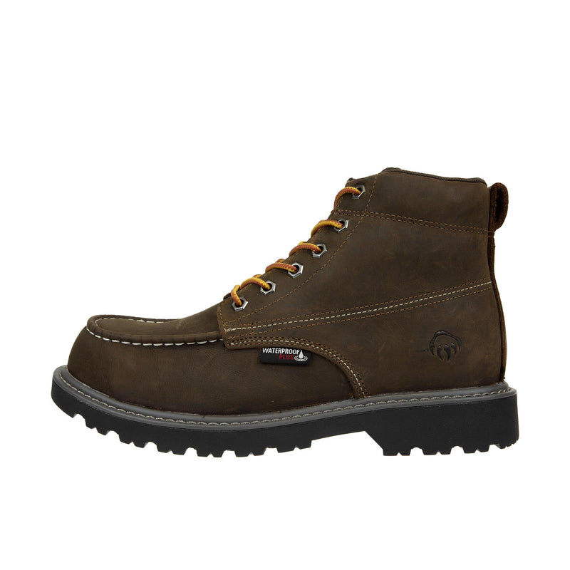 Load image into Gallery viewer, Wolverine Floorhand Moc Toe Steel Toe Left Profile