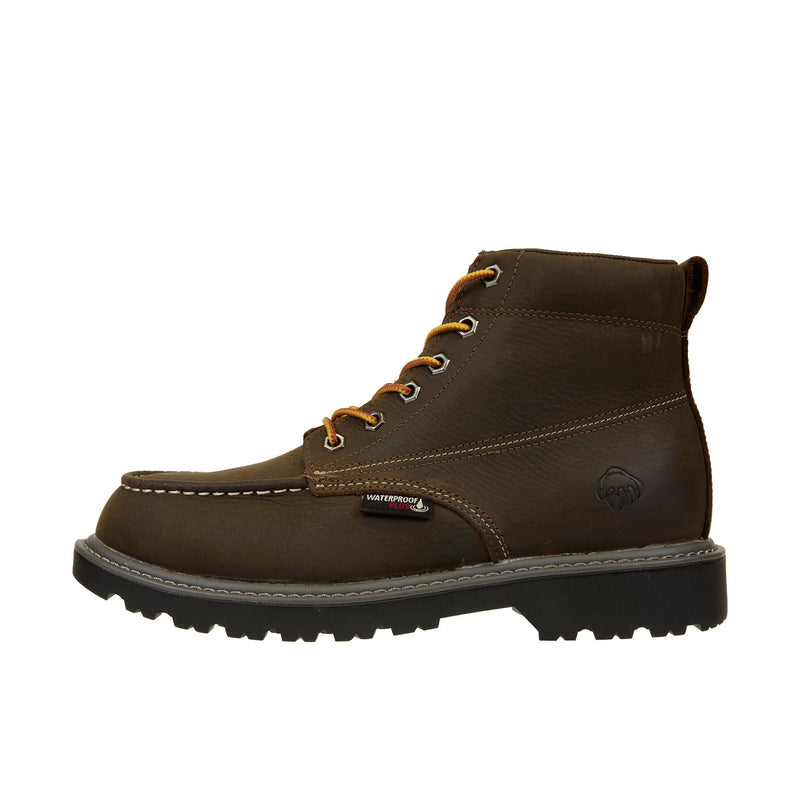 Load image into Gallery viewer, Wolverine Floorhand Moc Toe Soft Toe Left Profile
