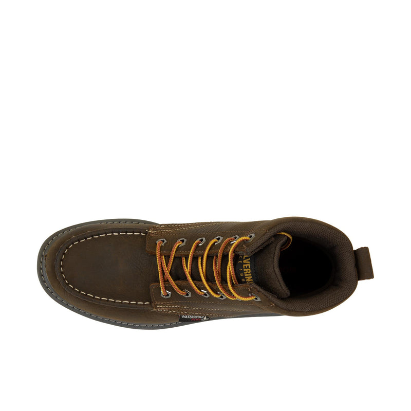 Load image into Gallery viewer, Wolverine Floorhand Moc Toe Soft Toe Top View