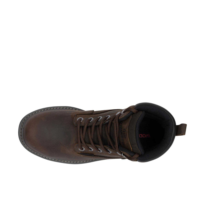 Load image into Gallery viewer, Wolverine Floorhand Internal Met Guard Steel Toe Top View