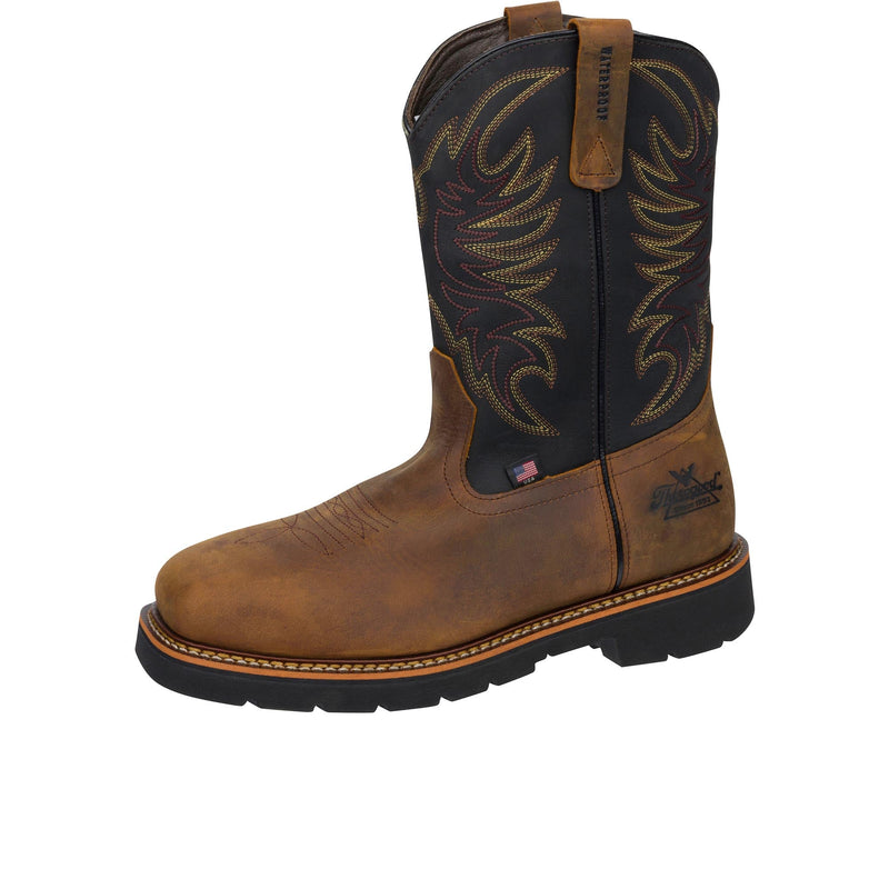 Load image into Gallery viewer, Thorogood 11 Inch Pull On Wellington Steel Toe Left Angle View