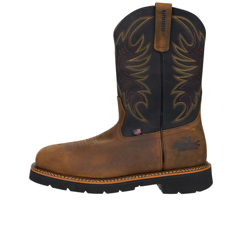 Load image into Gallery viewer, Thorogood 11 Inch Pull On Wellington Steel Toe Left Profile