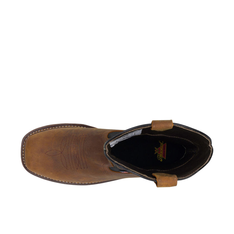 Load image into Gallery viewer, Thorogood 11 Inch Pull On Wellington Steel Toe Top View